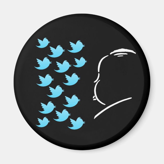 Imán Hitch and Tweets (Frente)