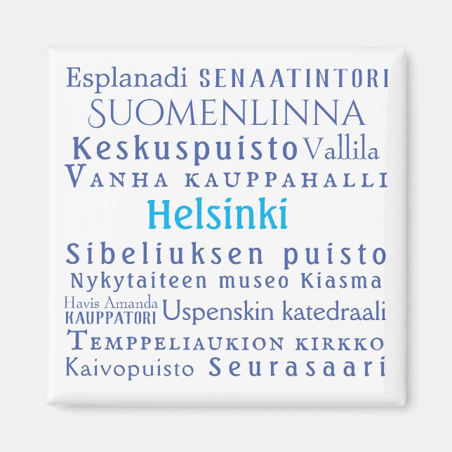 Imán Hitos de Helsinki (Frente)