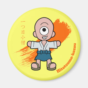 Imán Hitotsume-kozo- Yokai tuerto japonés
