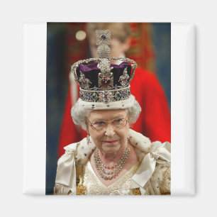 Imán HM Queen Elizabeth II Platinum Jubilee