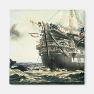 Imán HMS Agamemnon por el cable Atlántico original,