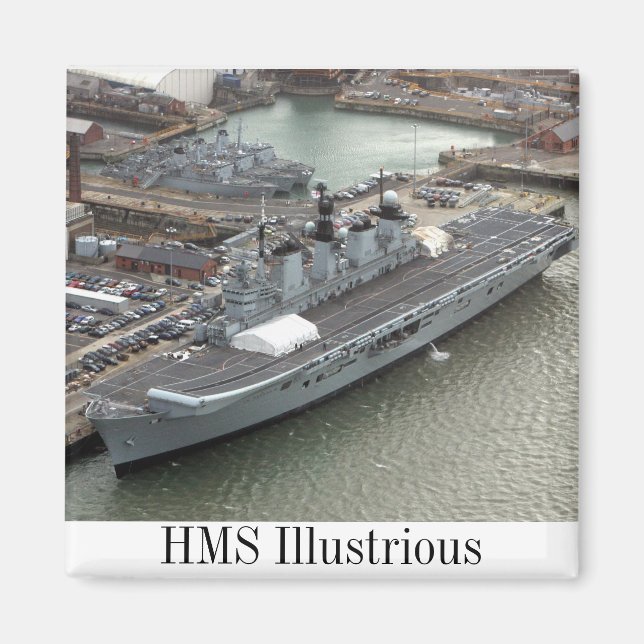 Imán HMS Illustrious (Frente)