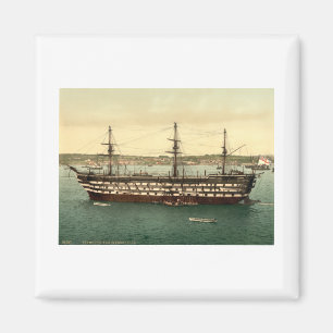 Imán HMS inexpugnable, Plymouth, Devon, Inglaterra