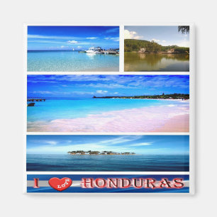 Imán HN - Honduras - Amo - Collage