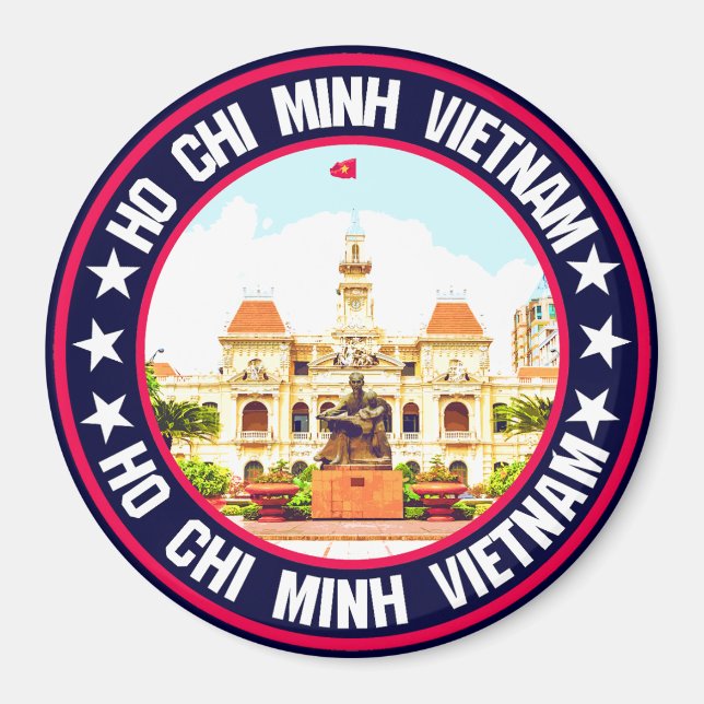 Imán Ho Chi Minh (Frente)