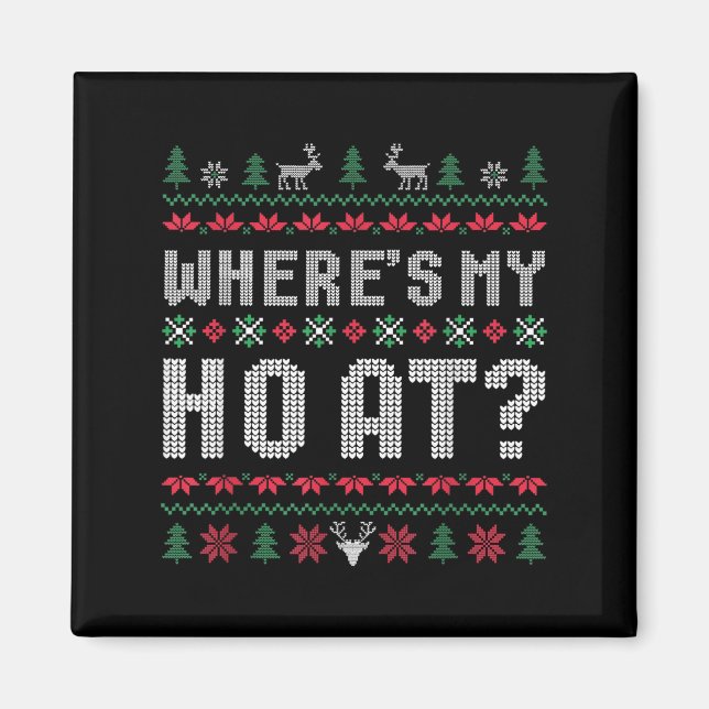 Imán Ho dónde está mi ho con parejas que coinciden a la (Frente)