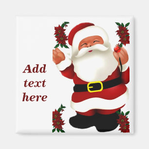 Imán ¡Ho! ¡Ho! ¡Ho! Feliz Navidad_