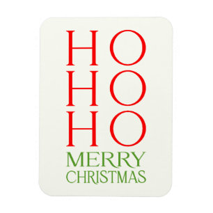 Imán Ho Ho Ho Ho Feliz Navidad