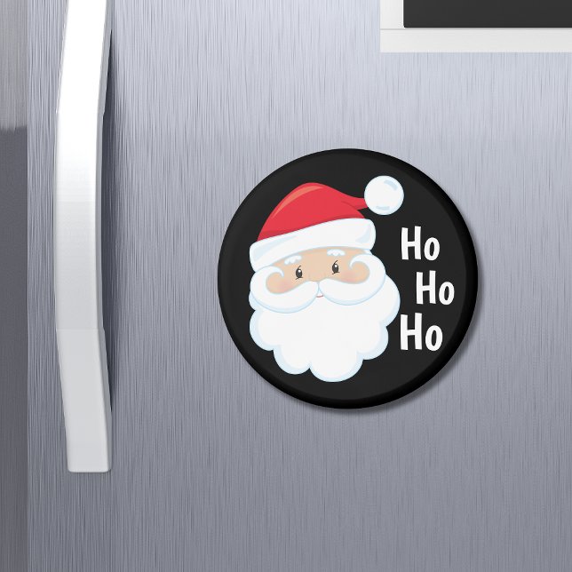 Imán Ho Ho Ho Ho Santa Face Feliz Navidad Vacaciones Re (Subido por el creador)
