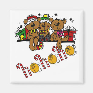 Imán Ho Ho Ho Ho Teddy Bears