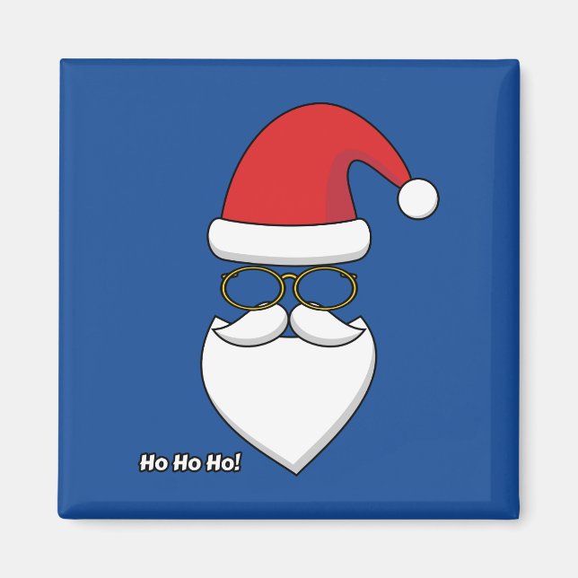 Imán Ho Ho Ho Santa Claus (Frente)