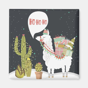 Imán Ho-HoHo llama del día de fiesta