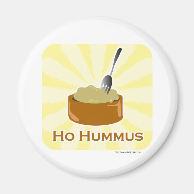 Imán Ho Hummus (Frente)