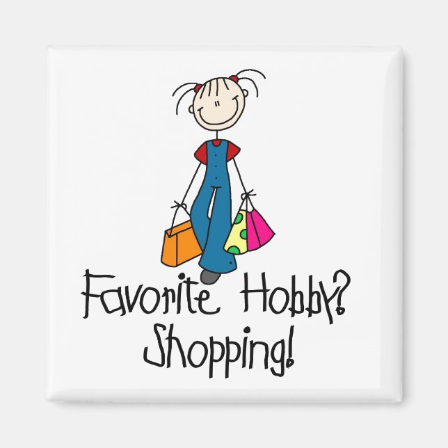 Imán Hobby Magnet favorito de compras (Frente)