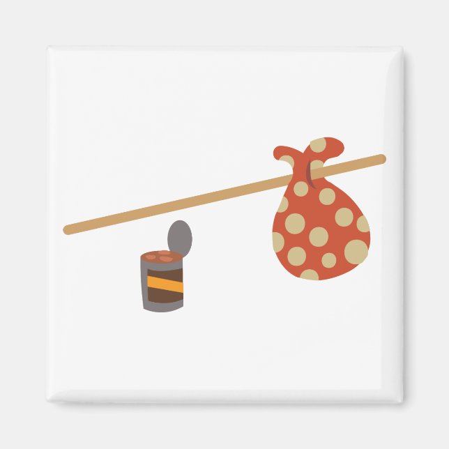 Imán Hobo Sack (Frente)