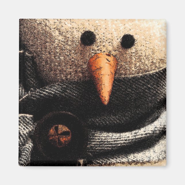 Imán Hobo Snowman Magnet I (Frente)