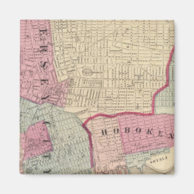 Imán Hoboken, Jersey City (Frente)