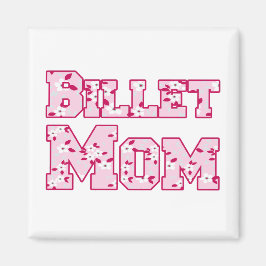 Imán Hockey Billet Mom Pink Floral
