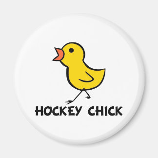 Imán Hockey Chick Magnet