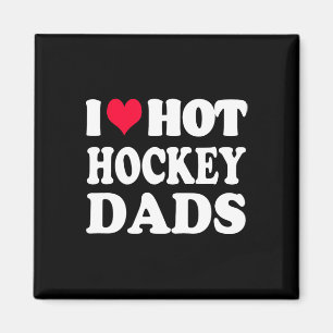 Imán Hockey divertido me encanta papá de hockey sobre h