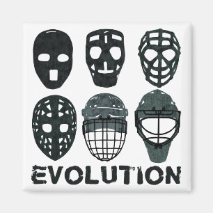 Imán Hockey Goalie Mask Evolution