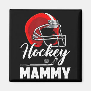 Imán Hockey Mamá Jugador de Hockey Familia Combinación