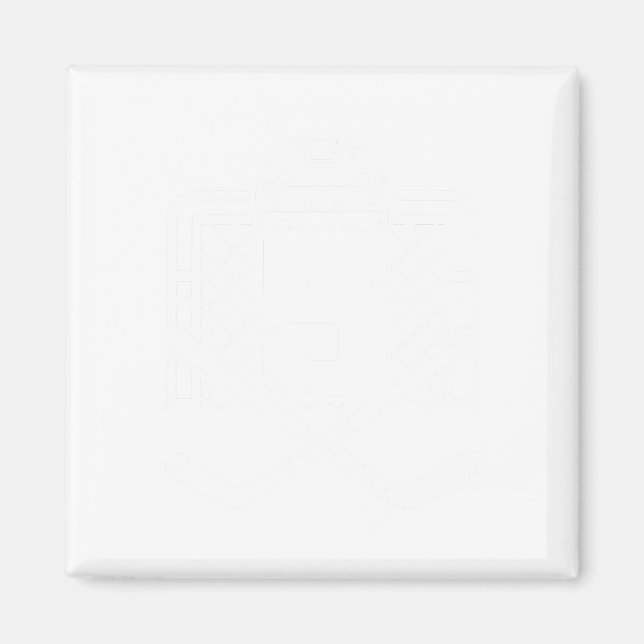 Imán Hockey Number 5 Jersey Funny Hockey Player Game Da (Frente)