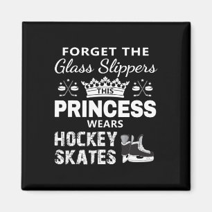 Imán Hockey para Chicas - Esta princesa lleva un ska de