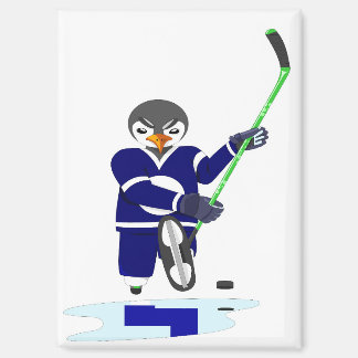 Imán Hockey Pingüino Magnet