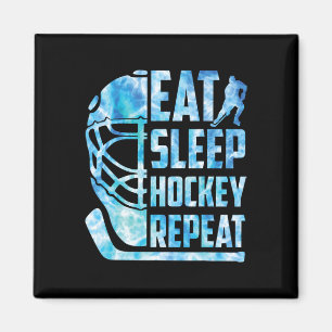 Imán Hockey sobre Hielo Come Duerme Hockey Repite Diver