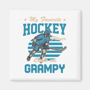 Imán Hockey sobre hielo mi jugador de hockey favorito m