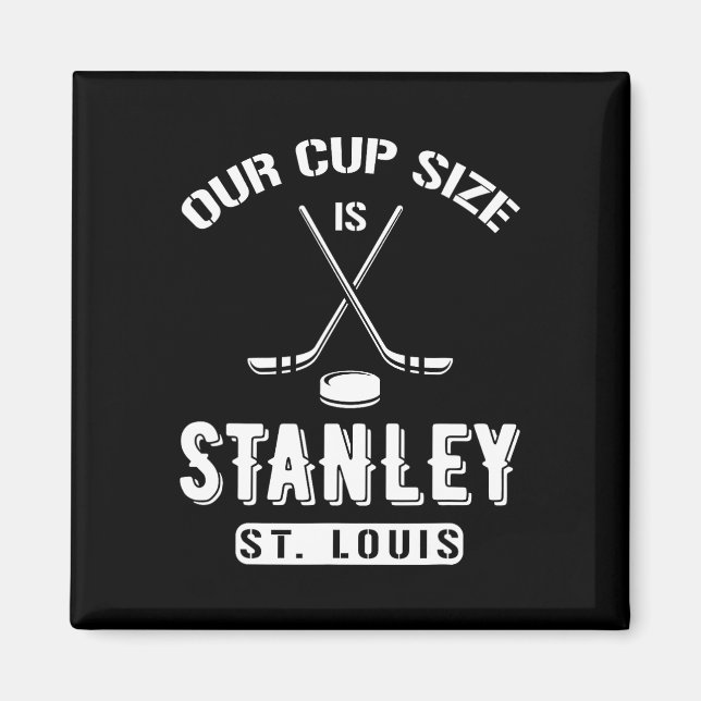 Imán Hockey sobre hielo St Louis Nuestro tamaño de la c (Frente)