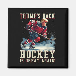 Imán Hockey sobre hierba divertida Trump jugador Guay V