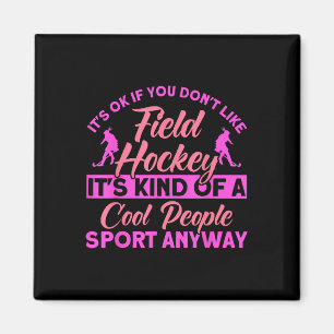 Imán Hockey sobre hierba es un deporte de gente bastant