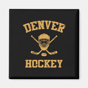 Imán Hockey Vintage de Denver