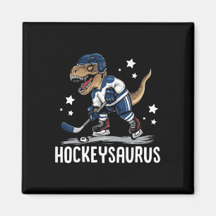 Imán Hockeysaurus Dinosaurio Divertido Hockey Niños Hoc