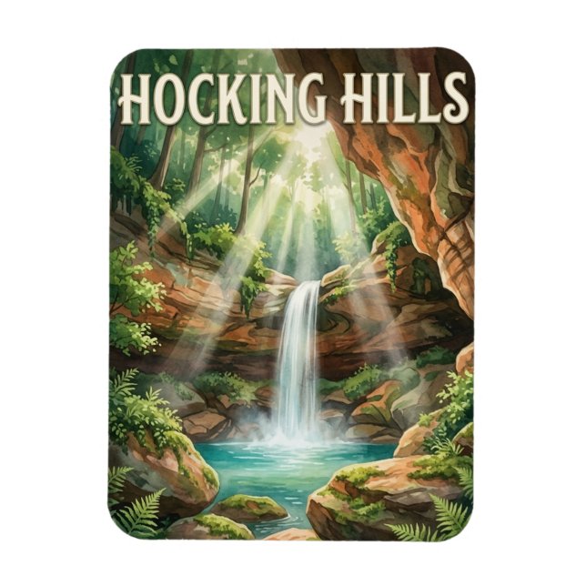 Imán Hocking Hills (Vertical)