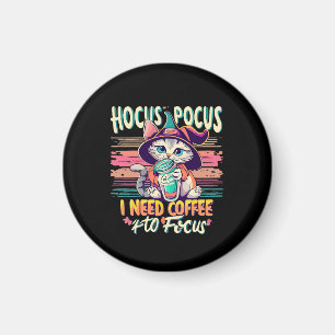 Imán Hocus Focus - Necesito café para concentrarme