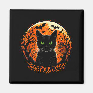 Imán Hocus Pocus Catocus Halloween Amante del Gato Negr