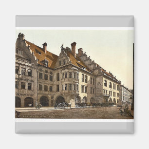 Imán Hofbrauhaus, obra clásica Phot de Munich, Baviera