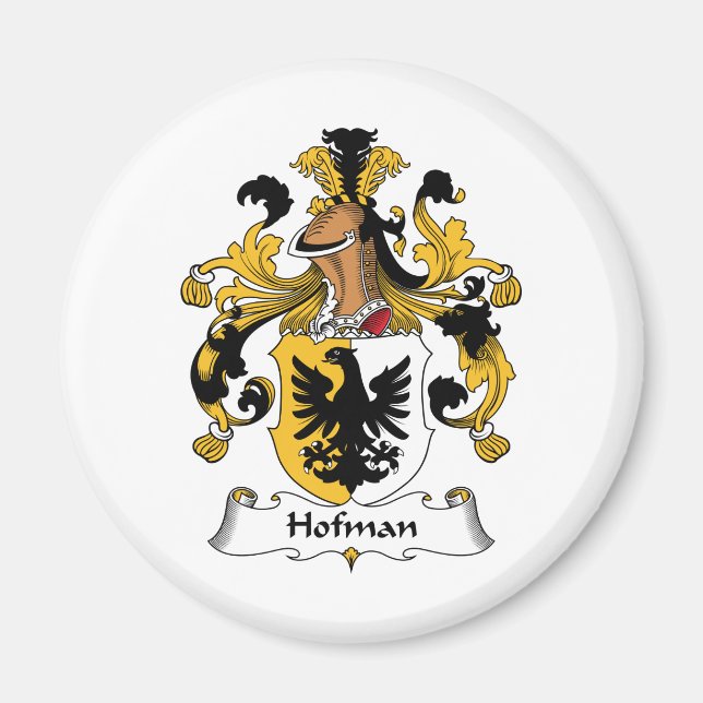 Imán Hofman Family Crest (Frente)