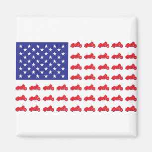 Imán HOG-Flag-Rojo-Blanco-Azul