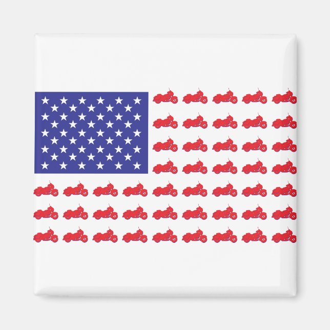 Imán HOG-Flag-Rojo-Blanco-Azul (Frente)