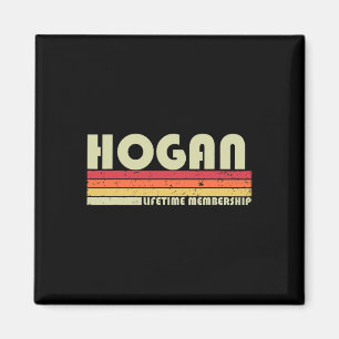 Imán Hogan Apellido Funny Retro Vintage años 80 años 90