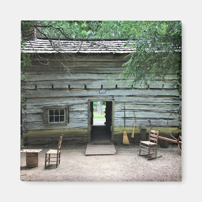 Imán Hogar appalache en Mabry Mill, Virginia (Frente)