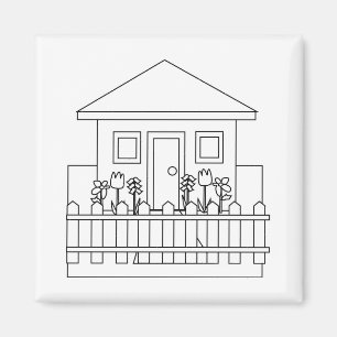 Imán Hogar con cerca