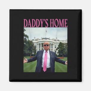 Imán Hogar Daddys Camisa Trump Para Hombres Mujeres Niñ