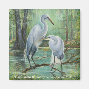 Imán "Hogar en Bayou" Magnet