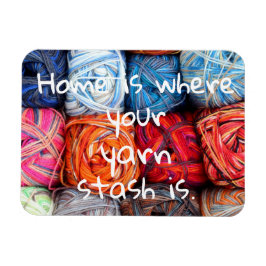 Imán Hogar es donde está tu hilo de hilo