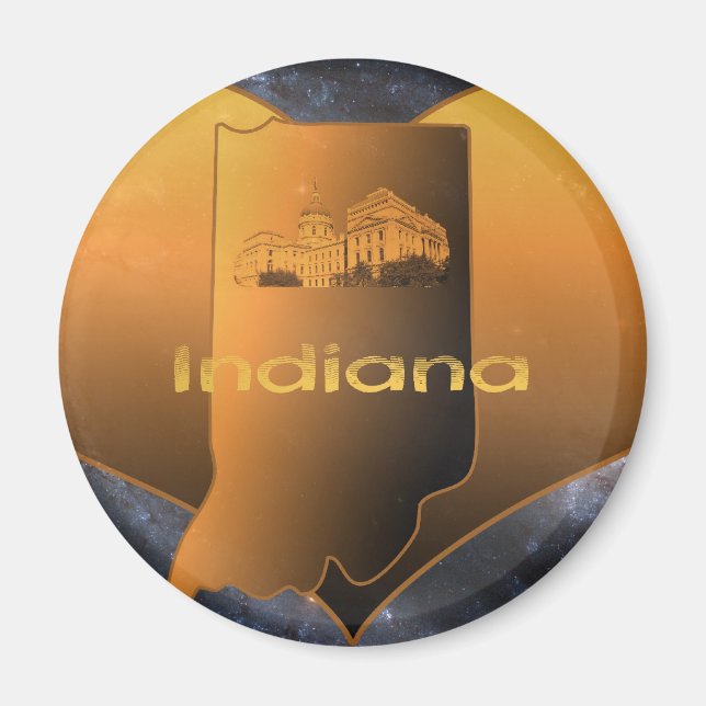 Imán Hogar Indiana (Frente)